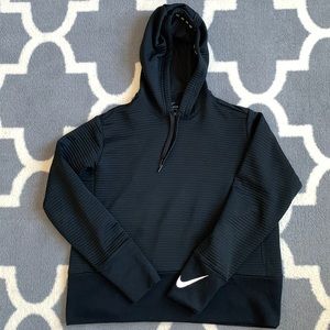 Black Nike Swoosh Hoodie